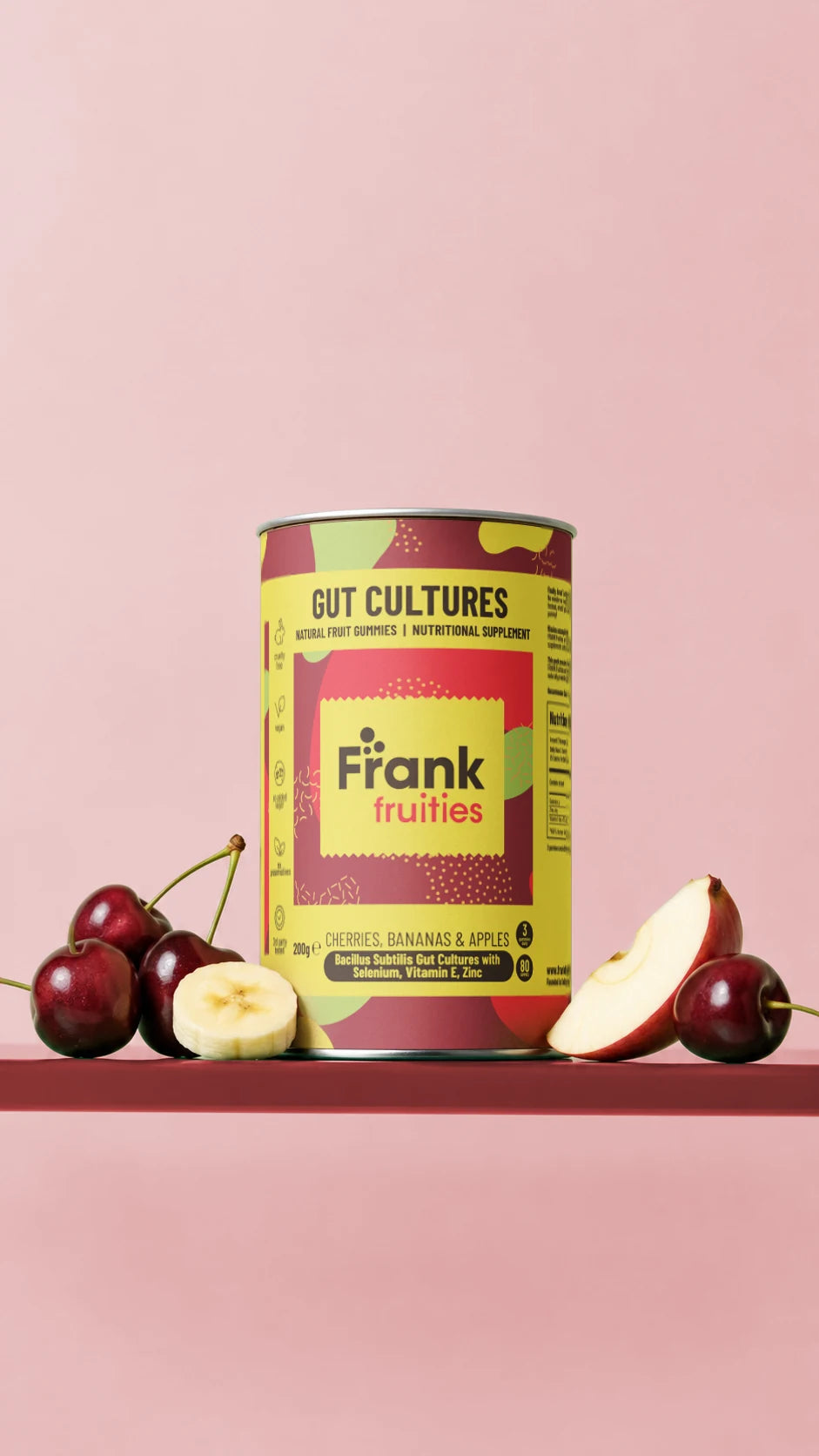 Gut Cultures produktas su vaisiais